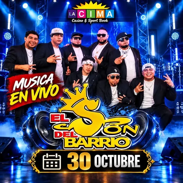 Flyer: El Son del Barrio, 30 de octubre